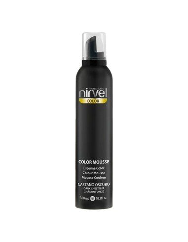Nirvel Espuma Color Castaño Oscuro 300 Ml