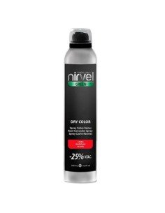 Nirvel Dry Color Spray Cubre Raíces Caoba 300 Ml