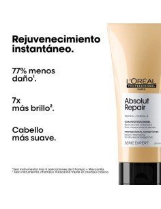 Acondicionador Absolut Repair Gold Reparador Cabello Dañado 200 Ml Loreal 2