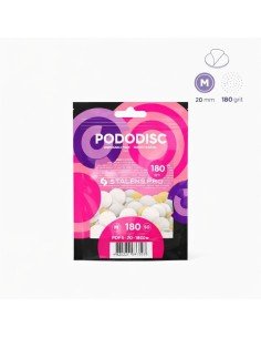 Recambio Acolchado Pododisc Pro M 20 Mm Grano 180 50 Unidades Staleks