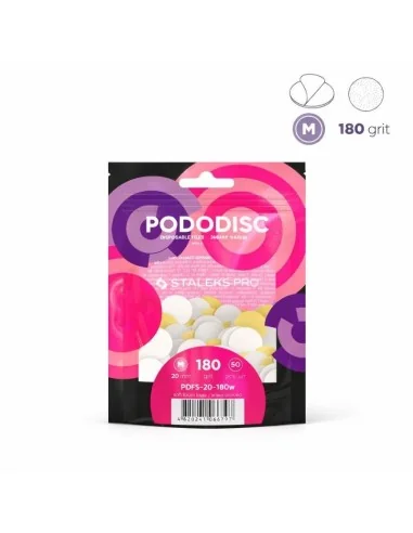 Recambio Acolchado Pododisc Pro M 20 Mm Grano 240 50 Unidades Staleks
