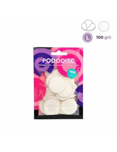 Recambio Pododisc Pro L 25 Mm Grano 240 50 Unidades Staleks