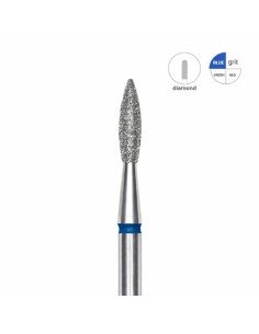 Fresa Diamante Llama Azul 2