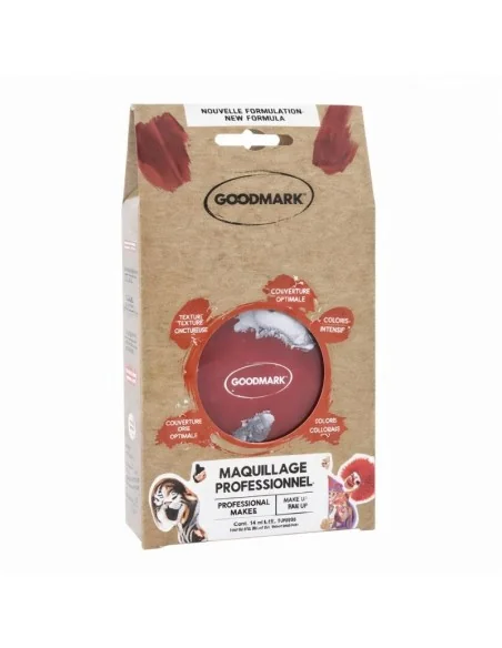Maquillaje Carnaval Profesional Rojo Goodmark