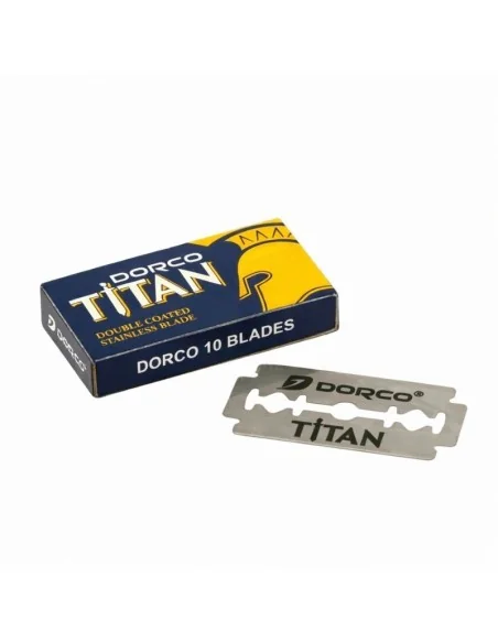 Cuchillas Titan Doble Filo Doble Recubrimiento 100 Unidades Dorco