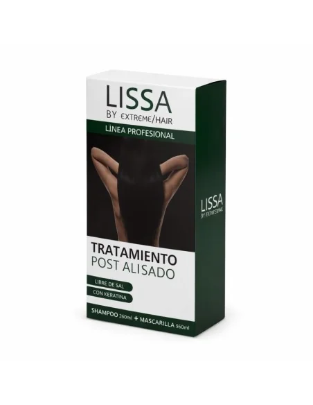 Tratamiento Post Alisado Champú 500 Ml Y Mascarilla 500 Ml Lissa