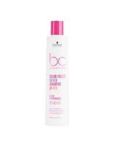 Champú Matizador Silver Ph 4.5 Bonacure Color Freeze 250 Ml Schwarzkopf Professional