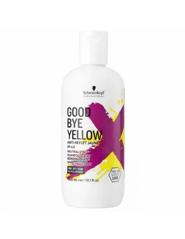 Champú Matizador Anti Amarillo Goodbye Yellow 300 Ml Schwarzkopf Professional