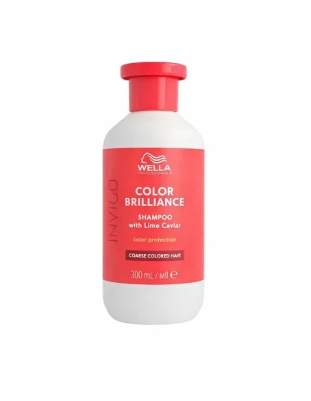 Champú Invigo Color Brilliance Protector Del Color Cabello Grueso 300 Ml Wella