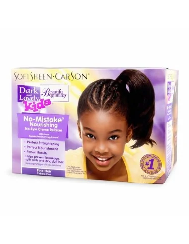 Kit Alisador Infantil Sin Lejía Cabello Fino D&l