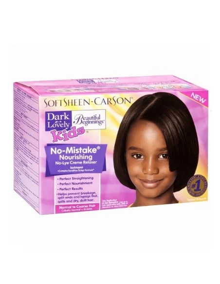 Kit Alisador Infantil Sin Lejía Cabello Normal D&l