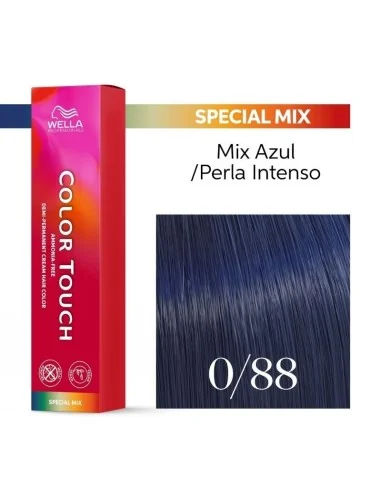 Tinte Wella Color Touch Special Mix 0/88 Azul Intenso 60 ml.