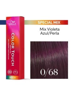 Tinte Wella Color Touch Special Mix 0/68 Violeta Azul 60 ml.