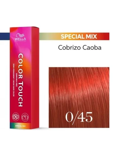 Tinte Wella Color Touch Special Mix 0/45 Cobrizo Caoba 60 ml.