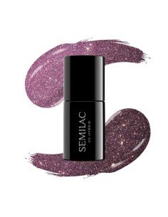 Esmalte Semipermanente Magnetic Glow Blink Pink 7 Ml Semilac