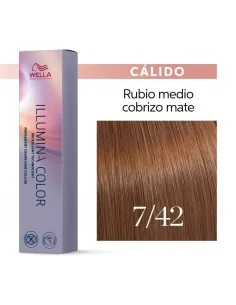Tinte Wella Illumina Color 10/53 Rubio Súper Claro Caoba Dorado 60 ml