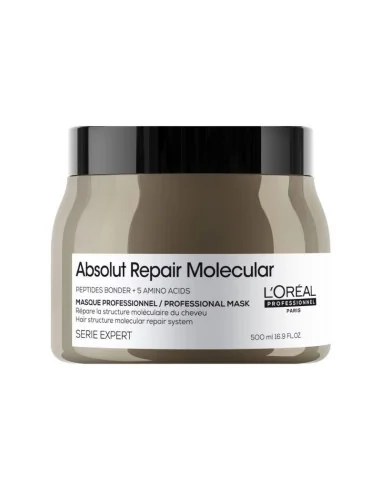 Mascarilla Absolut Repair Molecular Reparadora Cabello Dañado 500 Ml Loreal