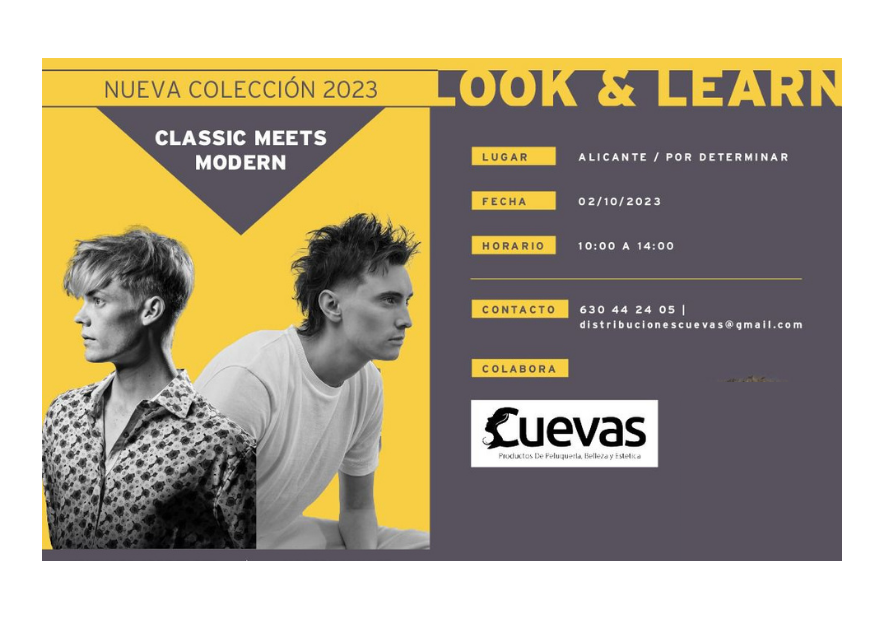 ¿Quieres saberlo todo sobre tendencias en cortes de caballero? ¡No te puedes perder nuestro próximo evento con WAHL!